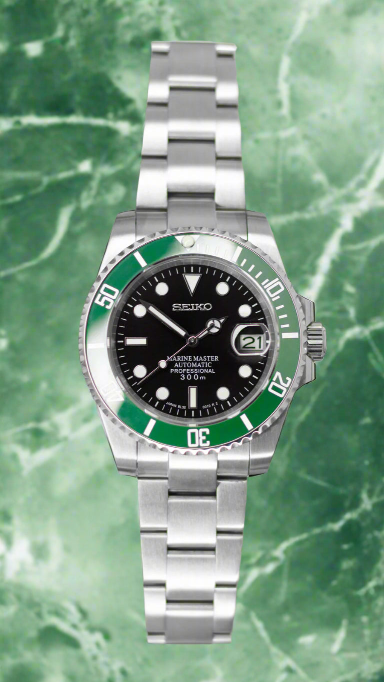 Seiko Mod Submariner Kermit