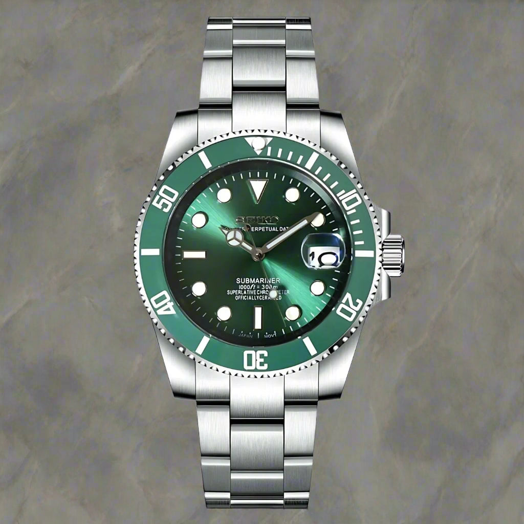 Seiko Mod Submariner Hulk